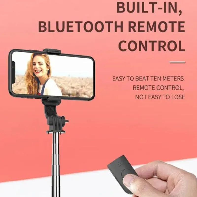 Tripé Bluetooth Portável (c/ LED)